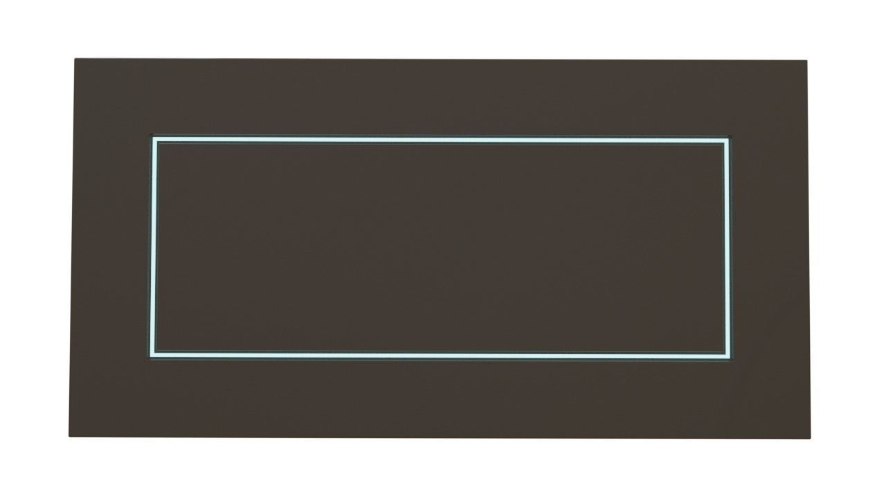 Scifi Table Futuristic Interior Decoration Low-poly 3D model_5