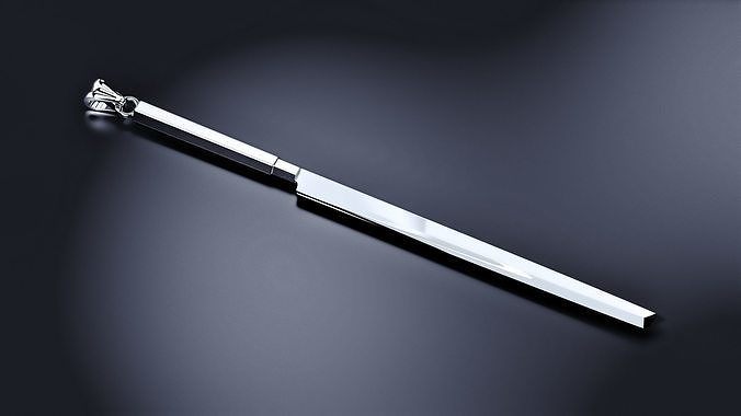 Japanese MAGURO-BOCHO Knife Pendant  3D print model