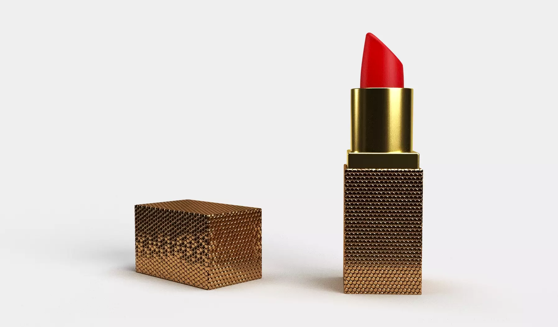 Lipstick 3D model_0
