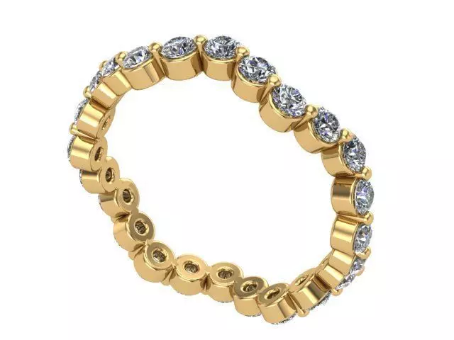 Shifted Ring 3D print model_0