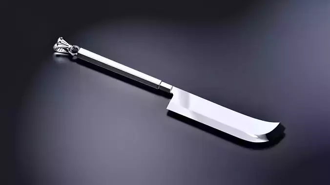 Japanese KUJIRA-HOCHO Knife Pendant 