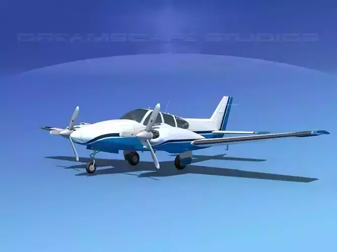 Beechcraft B55 Baron V06