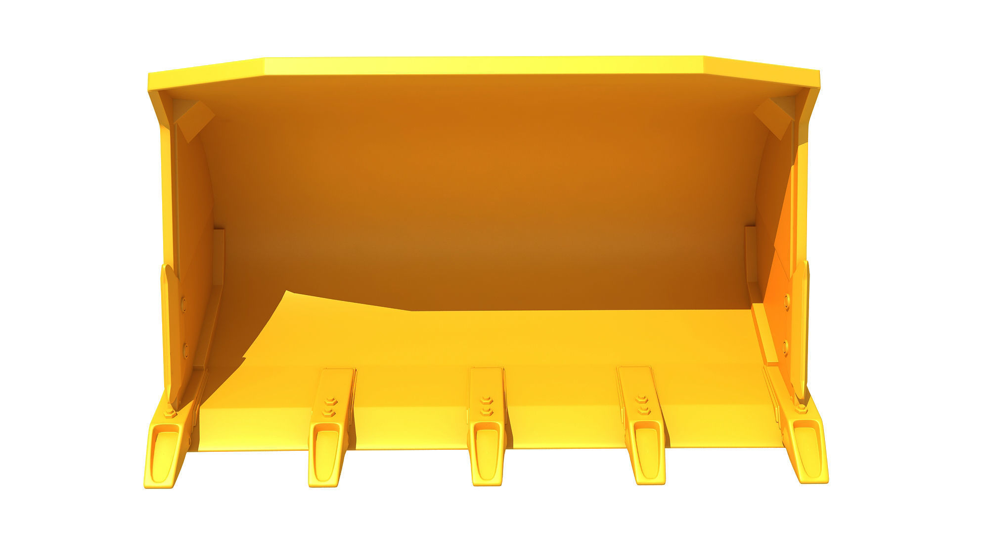 Excavator Bucket 3D model_1