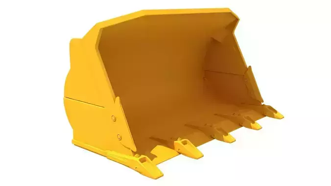Excavator Bucket 3D model