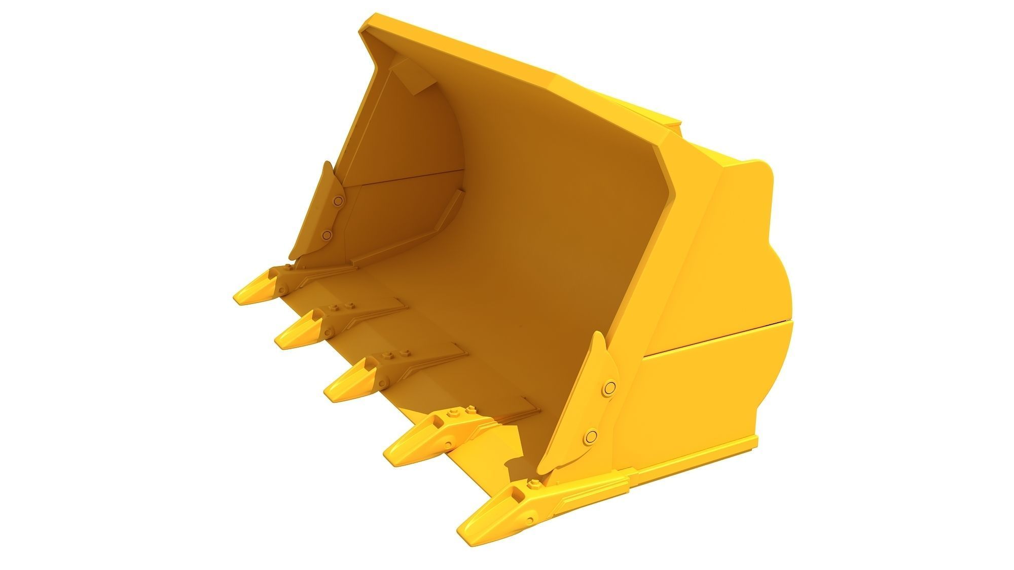 Excavator Bucket 3D model_2