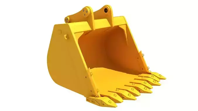 Excavator Bucket 3D model