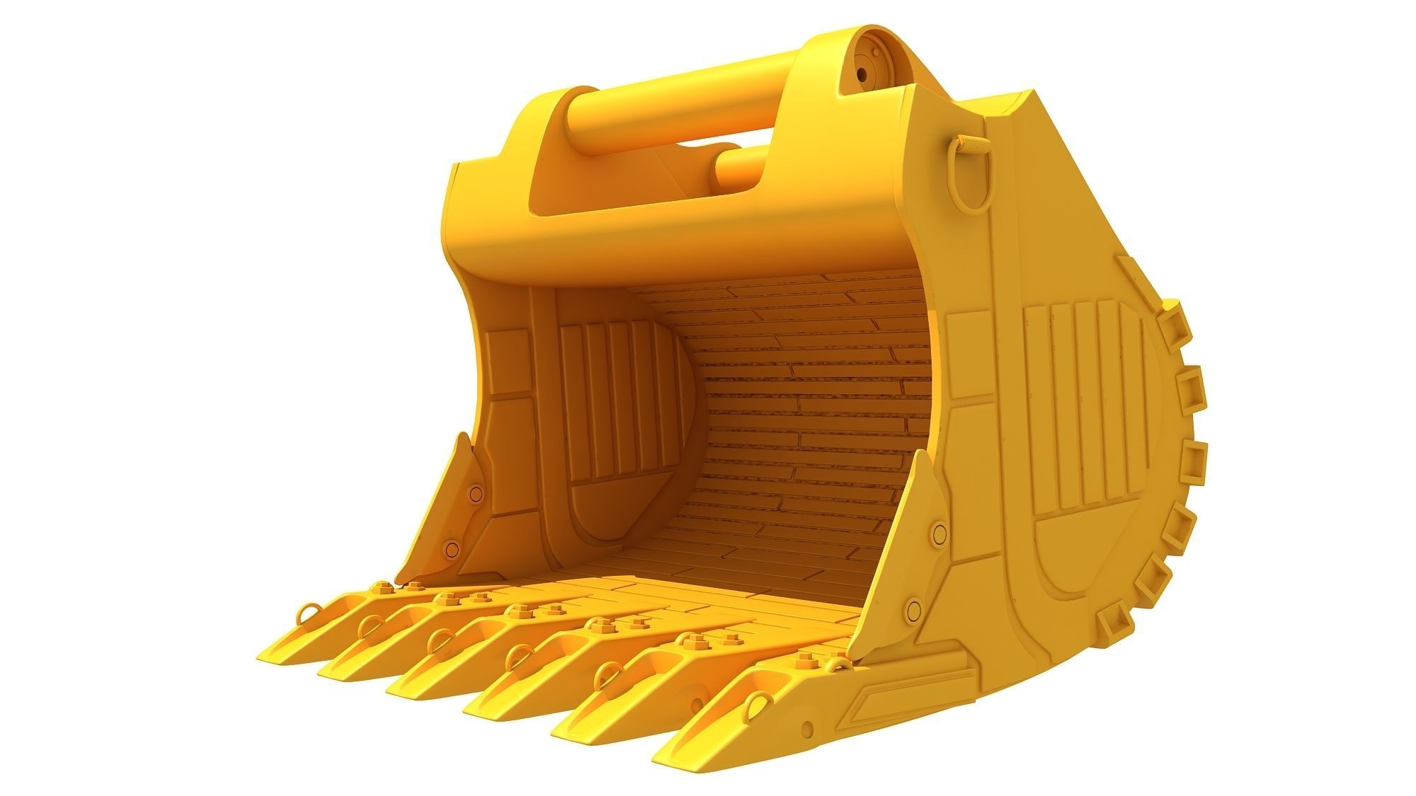 Excavator Bucket 3D model_2