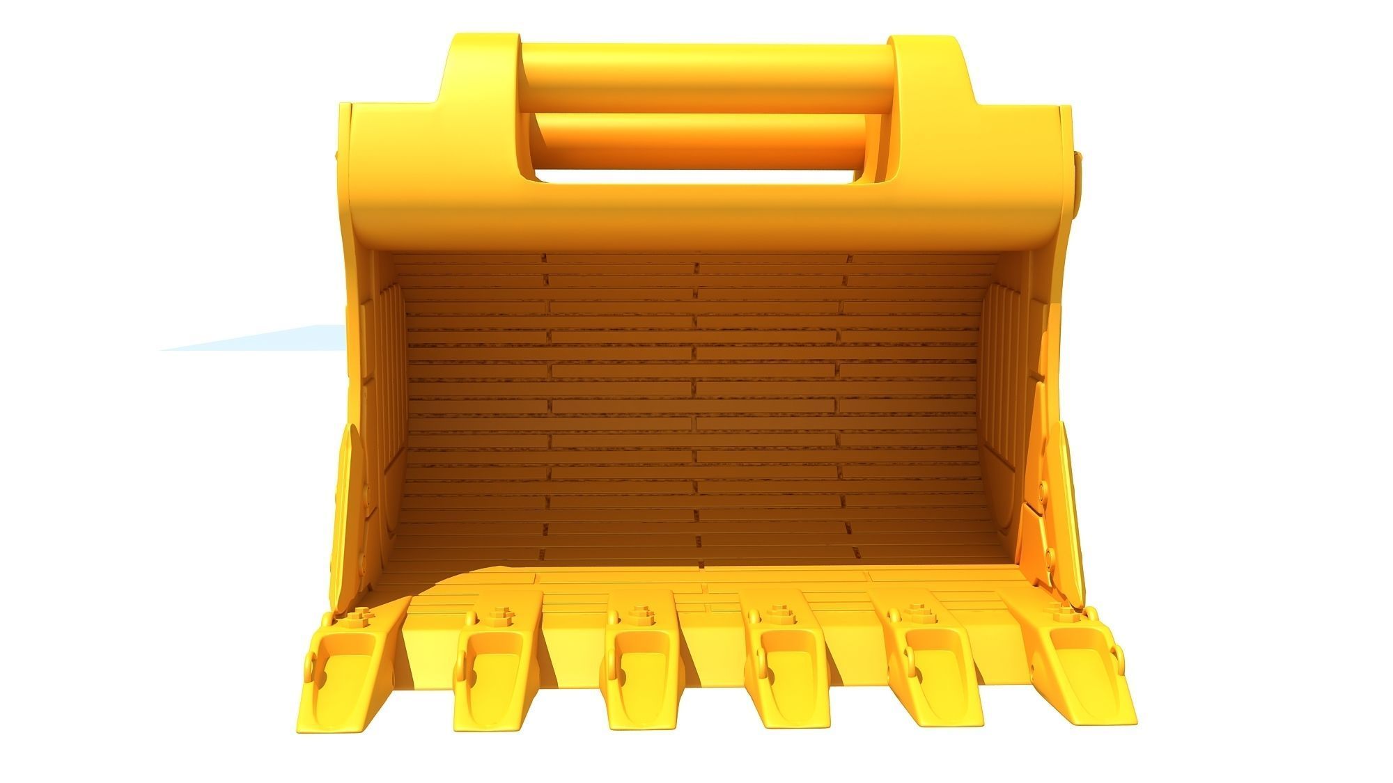 Excavator Bucket 3D model_1