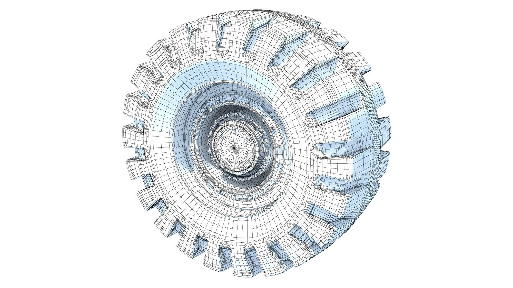 3D Tire rubber 3D model_6