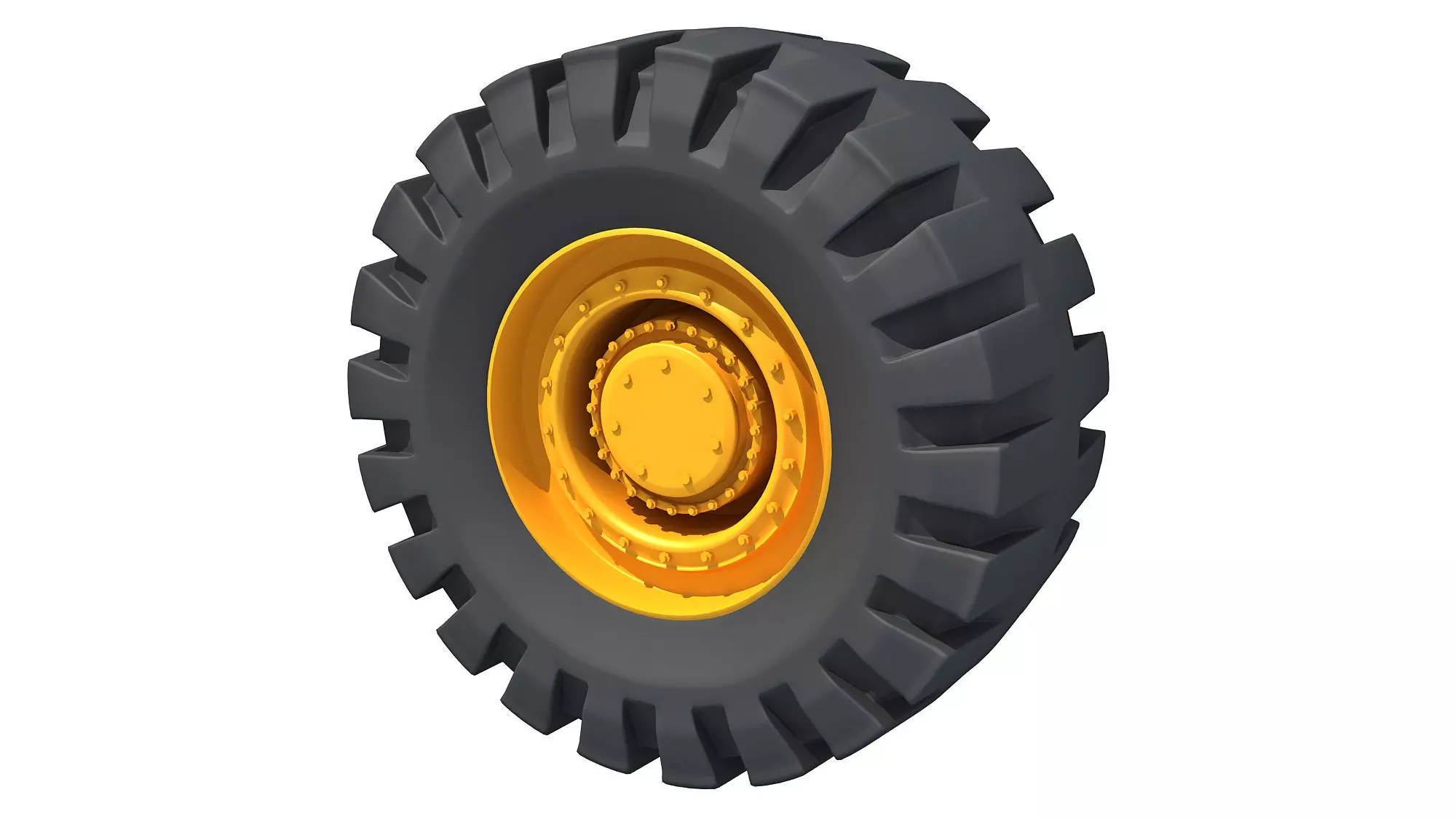 3D Tire rubber 3D model_0