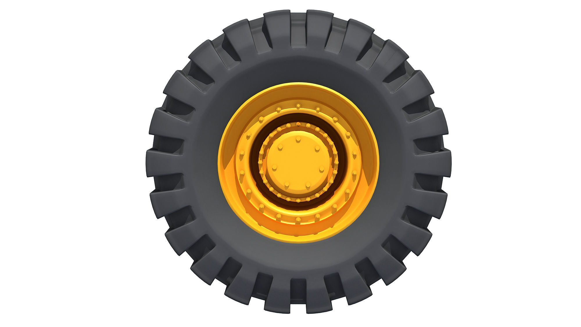 3D Tire rubber 3D model_2