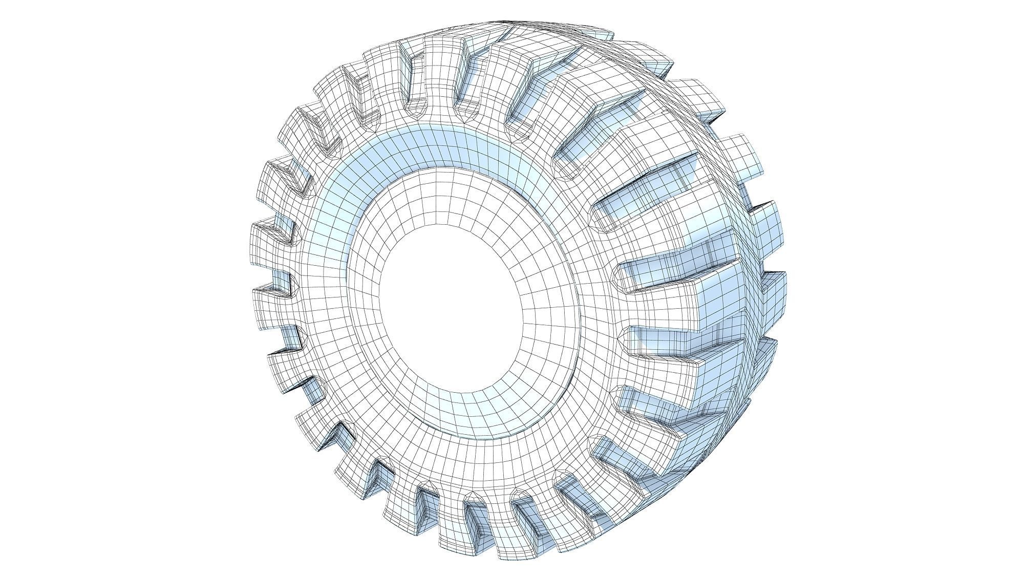 3D Tire rubber 3D model_8
