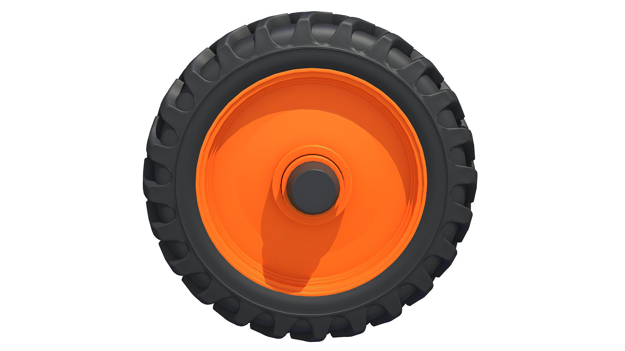 Off Road Tyre 3D model_4