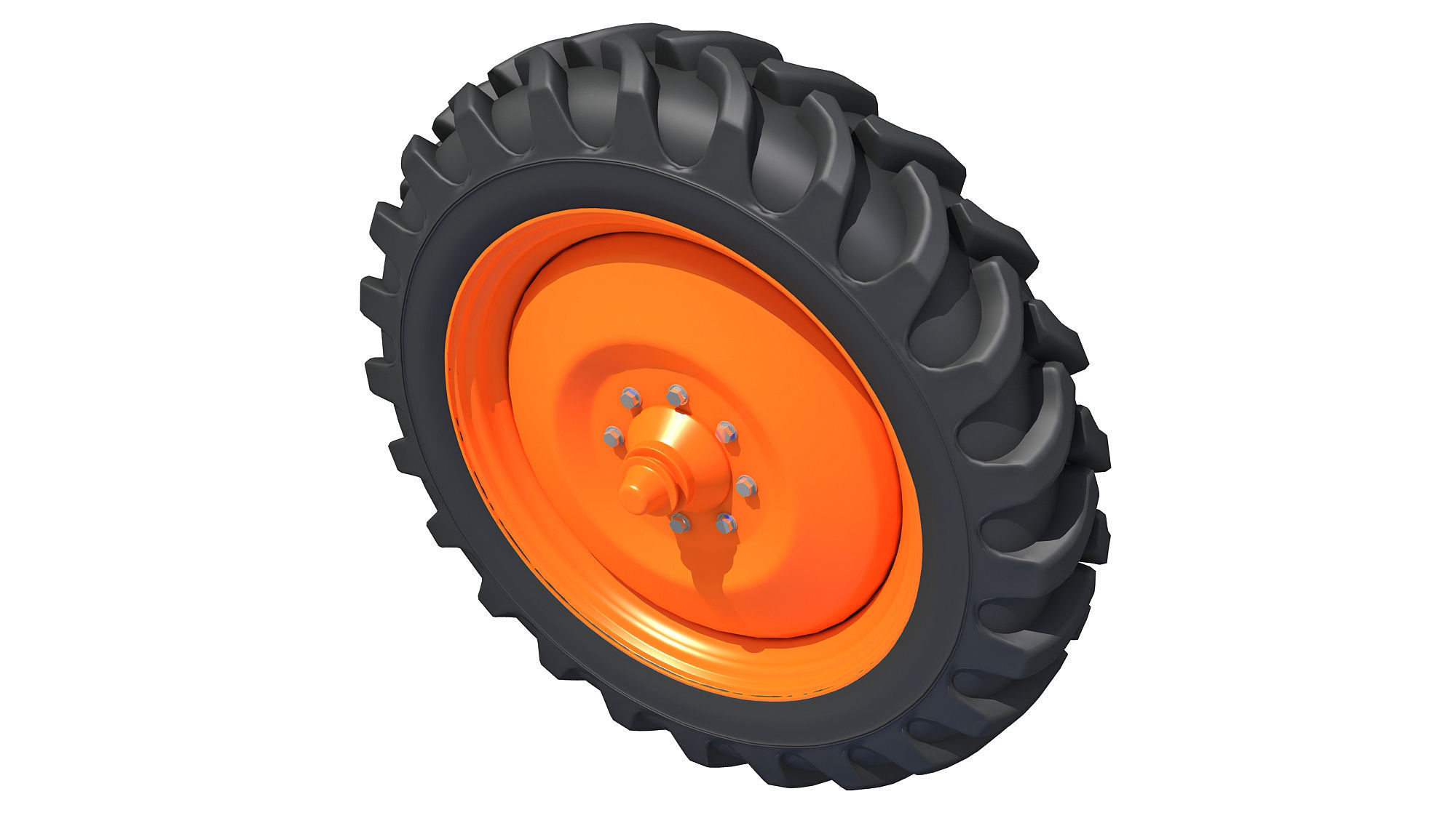 Off Road Tyre 3D model_2