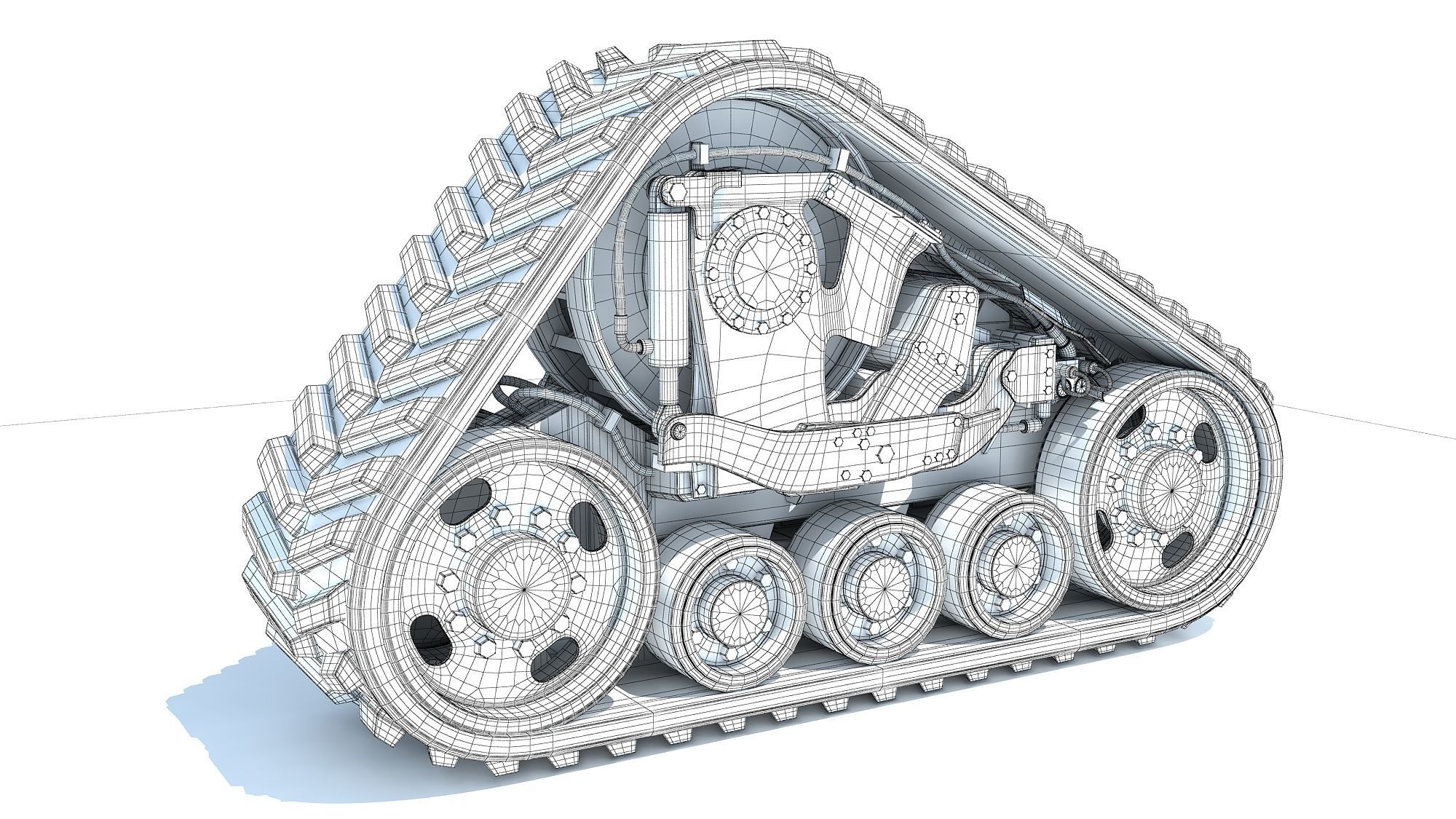 Continuous Track 3D model_5