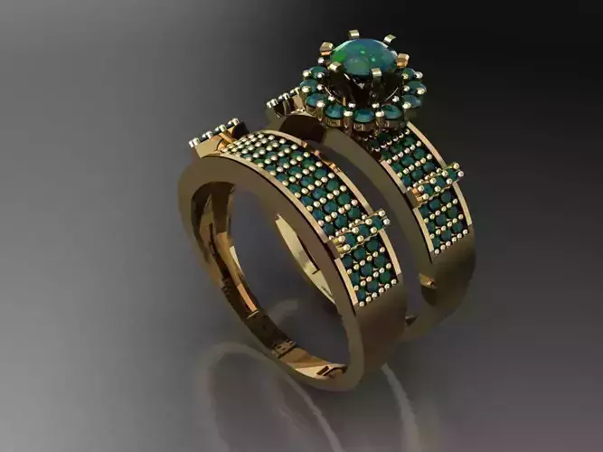 T110- Diamond solitarie ring