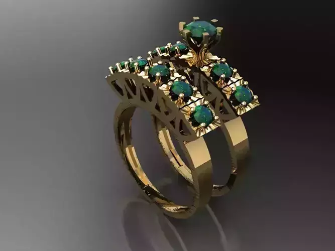 T111- Diamond solitarie ring