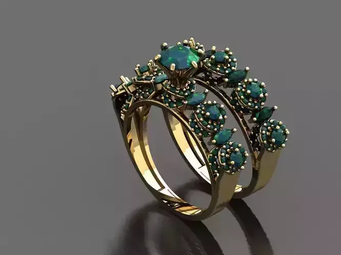 T112- Diamond solitarie ring