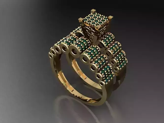 T114- Diamond solitarie ring