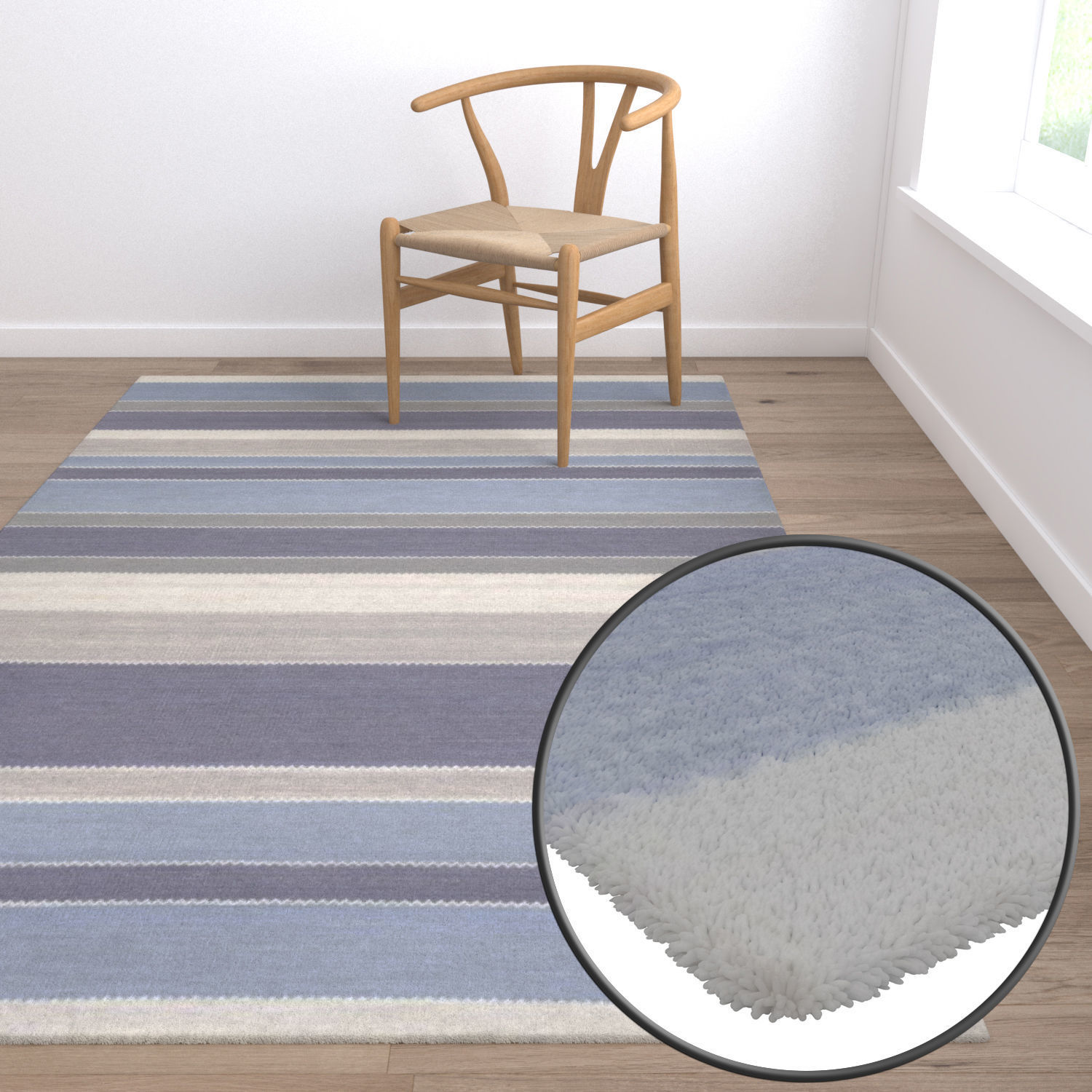 Rug Set 1083 3D model_5