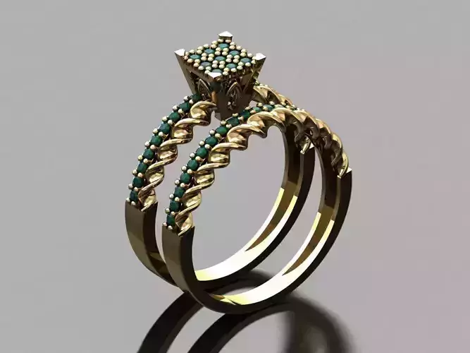 T116- Diamond solitarie ring