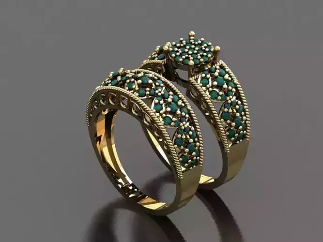 T117- Diamond solitarie ring