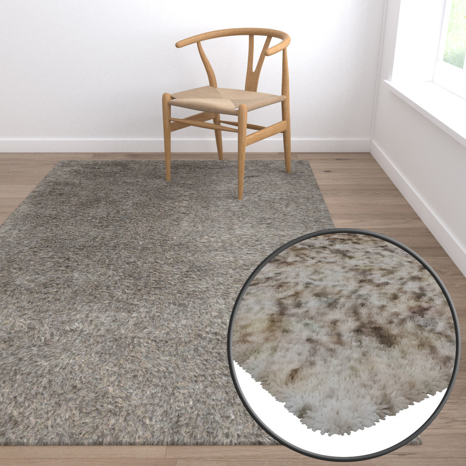 Rug Set 1084 3D model_5