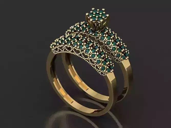 T119- Diamond solitarie ring