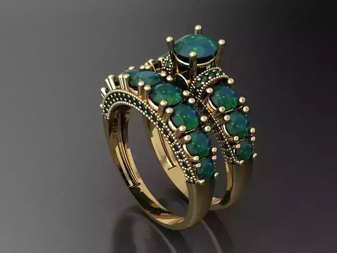 T120- Diamond solitarie ring