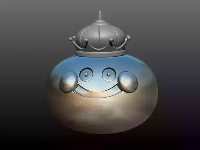 Dragon Quest King Slime Handkerchief  STL