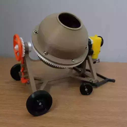 CONCRETE MIXER 3D