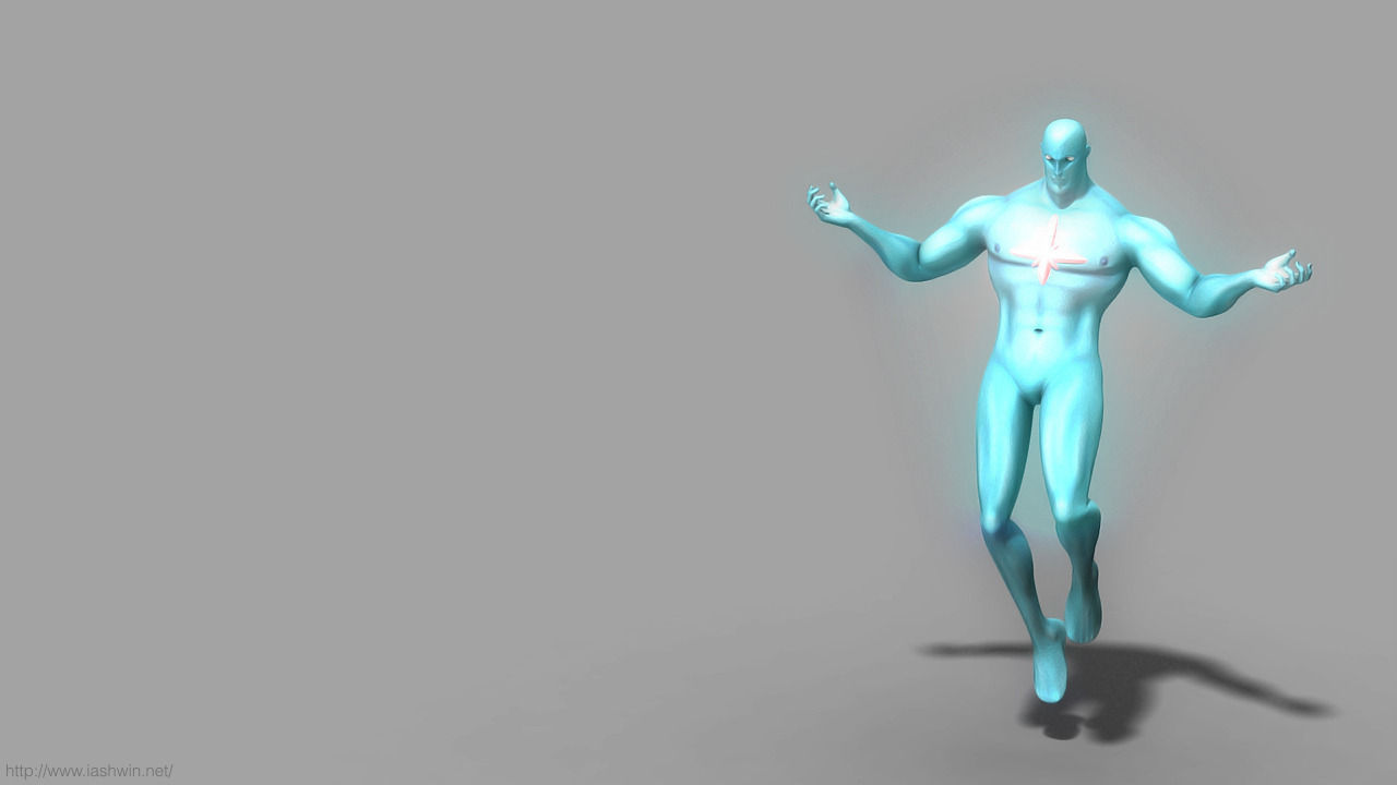 Captain Atom Rig - Legacy Free 3D model_4