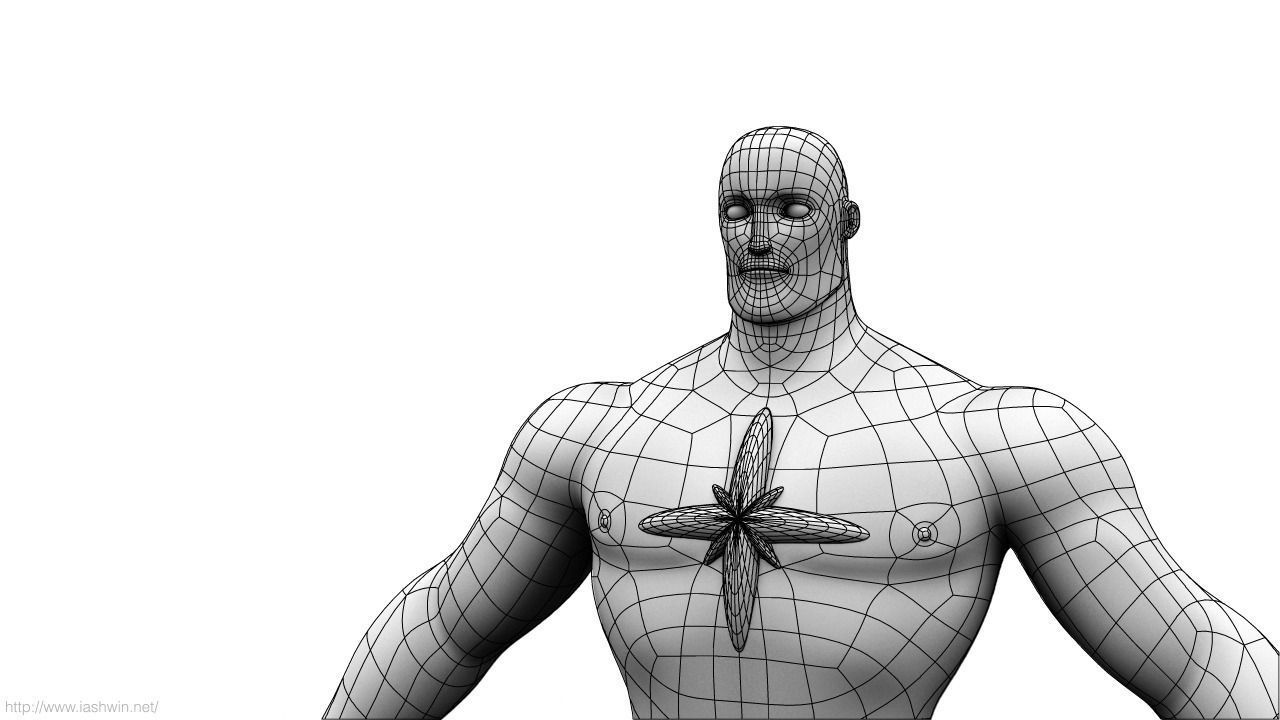 Captain Atom Rig - Legacy Free 3D model_20