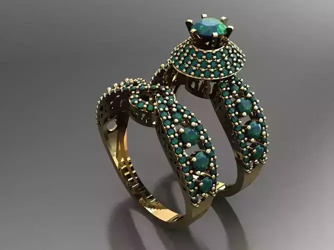 T121- Diamond solitarie ring