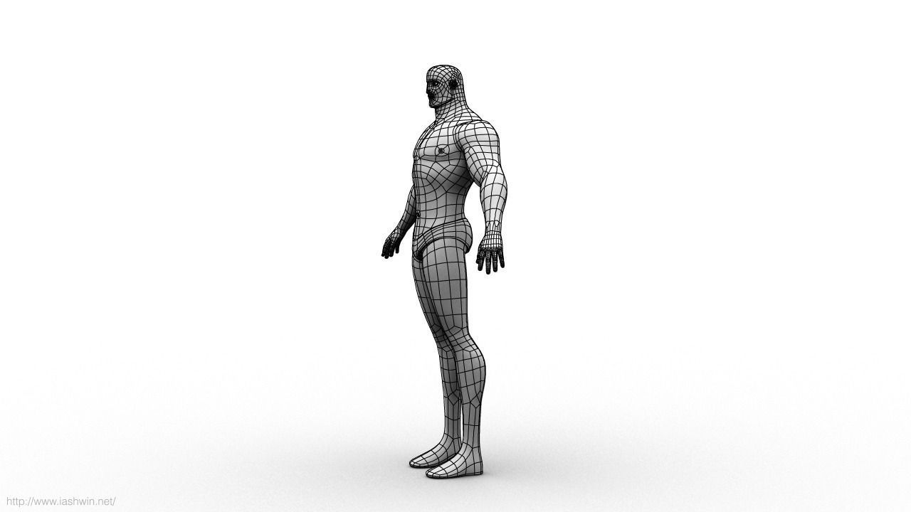Mr Manhattan Rig - Legacy Free 3D model_17