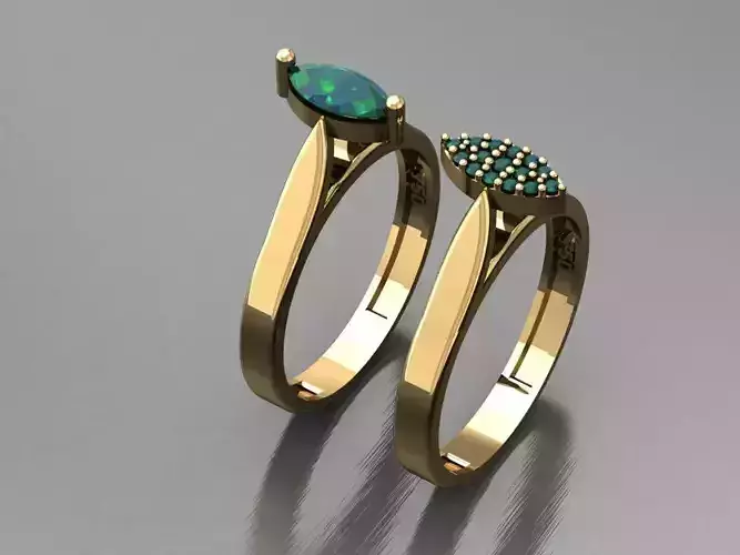 T126- Diamond solitarie ring