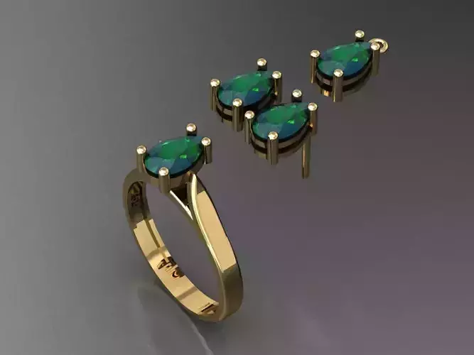 T129- Diamond solitarie ring