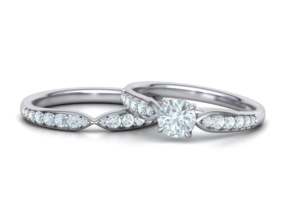 Unique Diamond Wedding SET collection _4