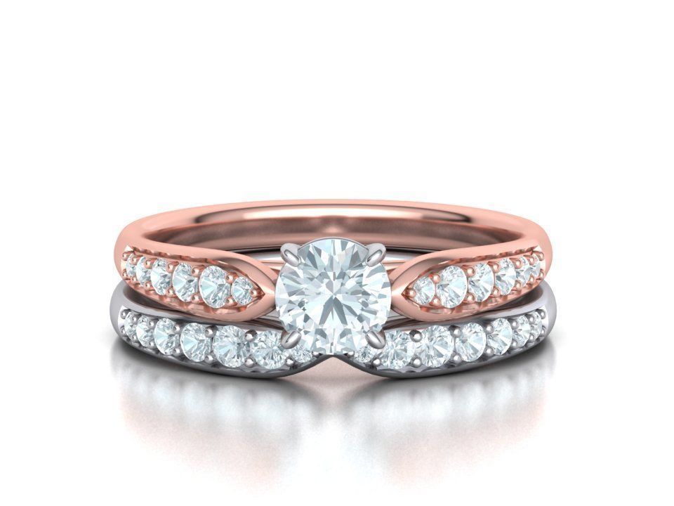 Unique Diamond Wedding SET collection _7