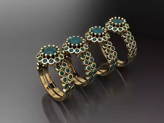 T131- Diamond solitarie ring