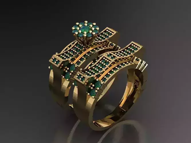 T132- Diamond solitarie ring