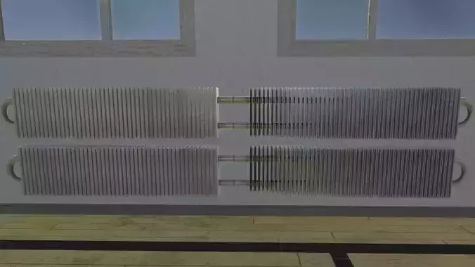 Radiator two radiators