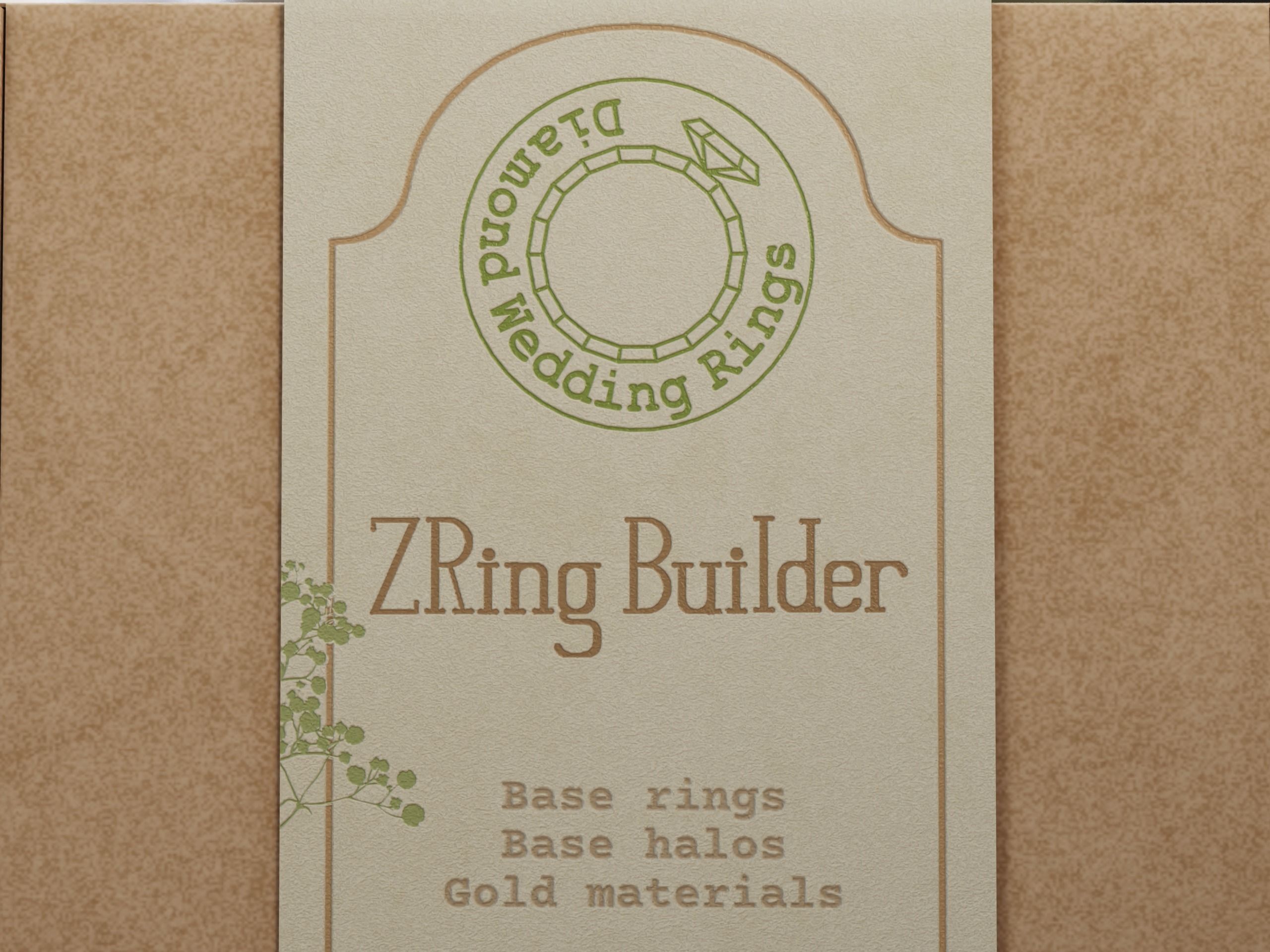 Zbrush jewelry Ring builder 4 3D model_7