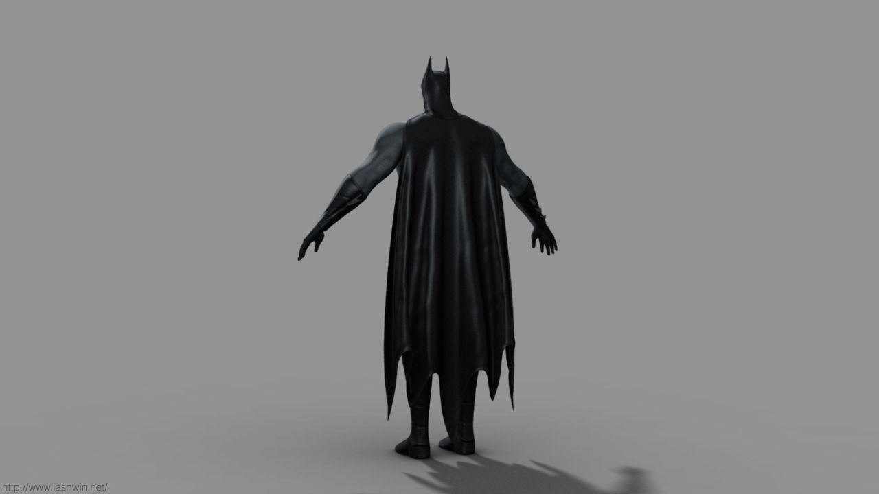 Batman Rig - Legacy 3D model rigged | CGTrader