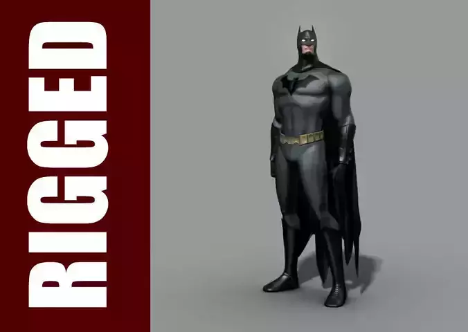 Batman Rig - Legacy 3D model