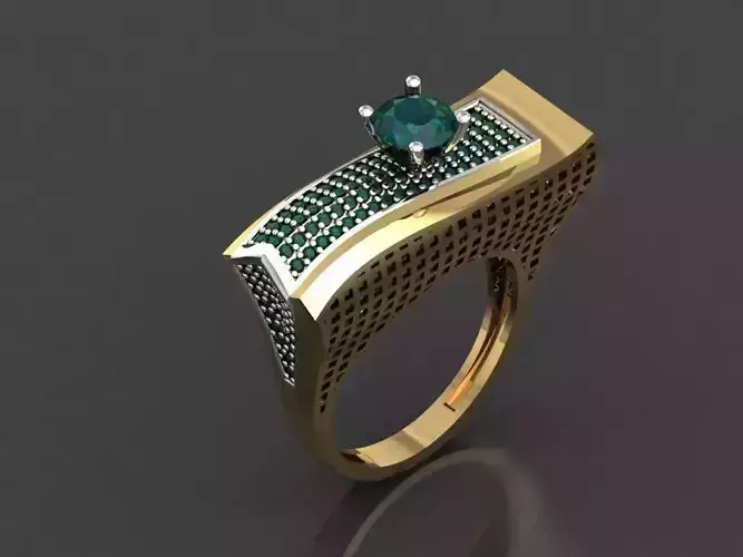 T136- Diamond solitarie ring