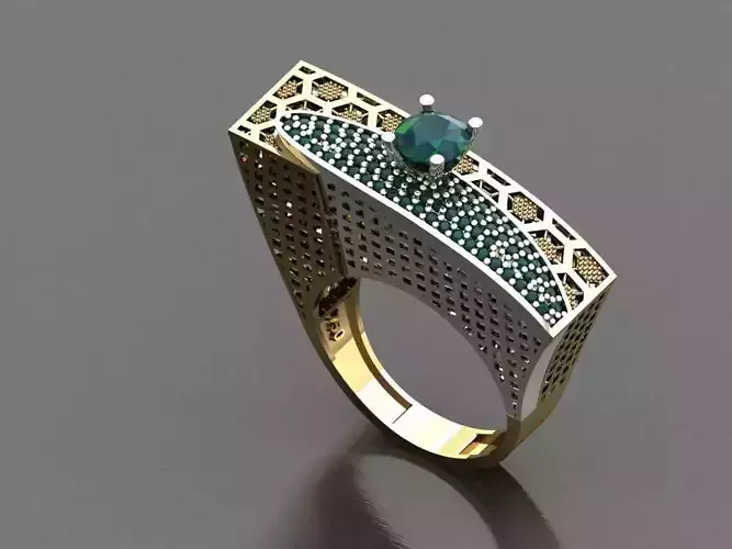 T137- Diamond solitarie ring