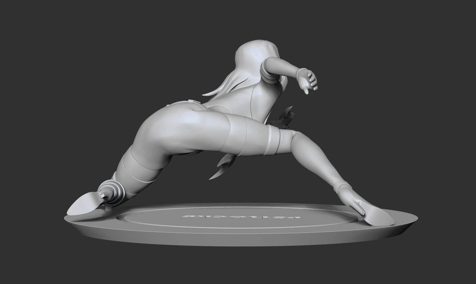 Psylocke Fanart 3D print model_8