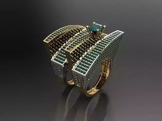 T139- Diamond  solitarie ring