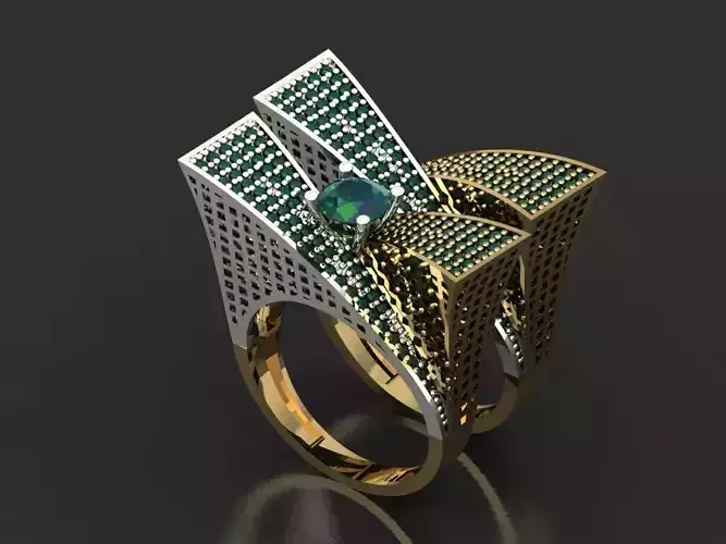 T141- Diamond solitarie ring